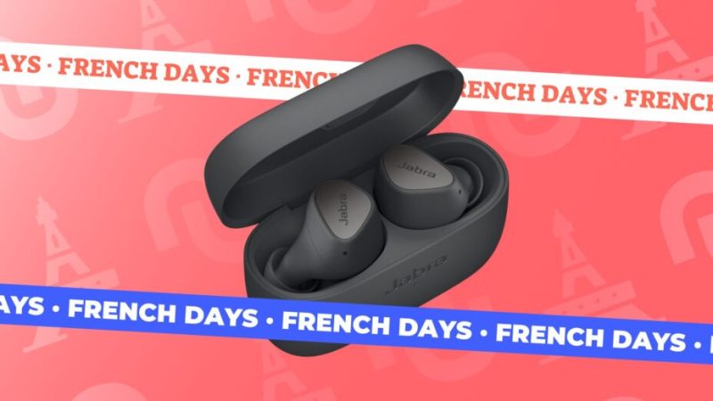 Pour les French Days, les écouteurs Jabra Elite 4 passent sous les 50 €