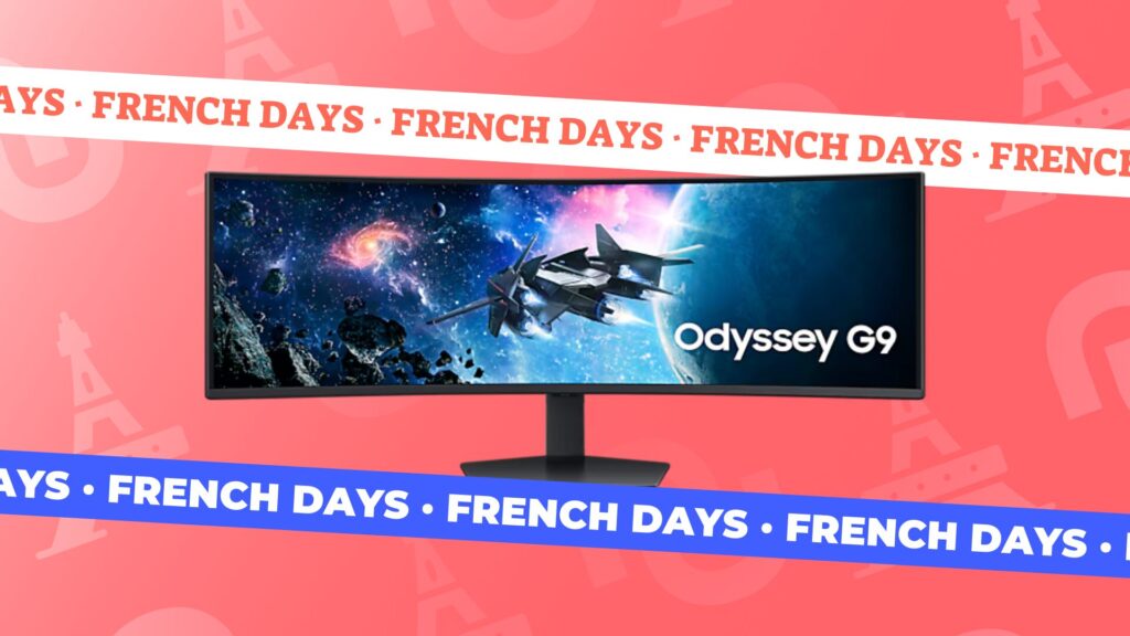 samsung odyssey g9 french days // Source : Samsung