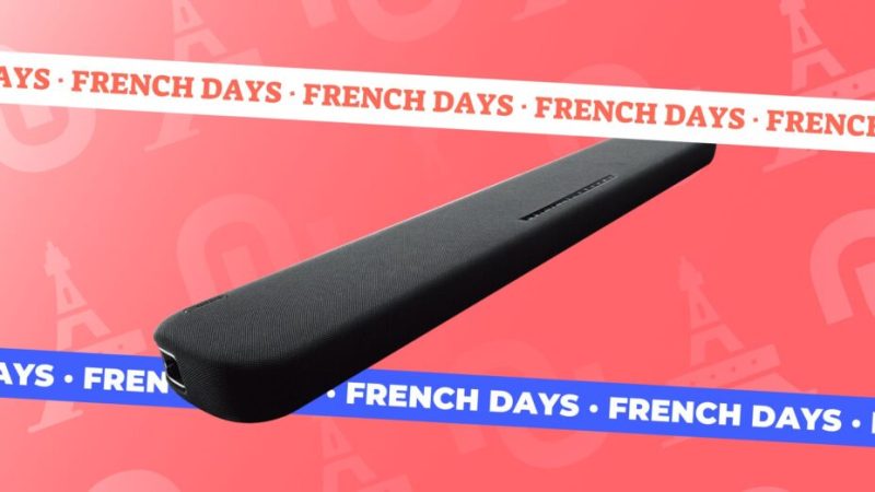 Cette barre de son passe sous les 200 € à l’occasion des French Days