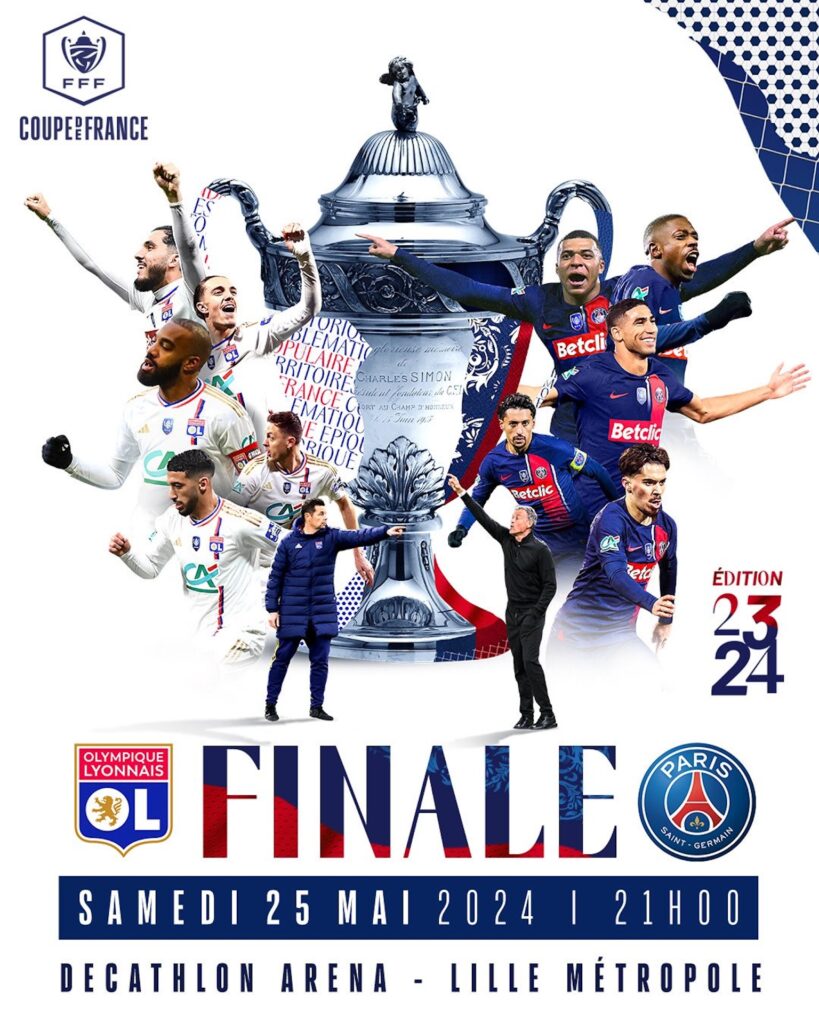 Final of the Coupe de France 2024 // Source: Twitter CDF