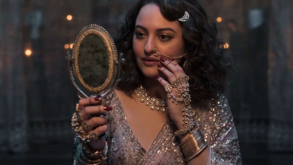 Sonakshi Sinha in the series Heeramandi. // Source: Netflix