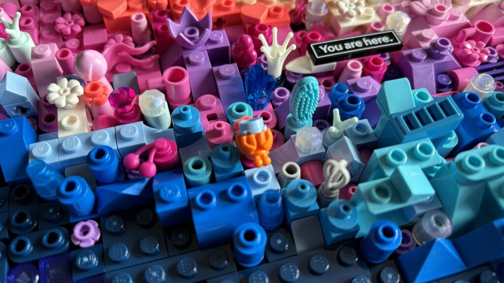 Lego La Voie lactée // Source : Maxime Claudel pour Numerama