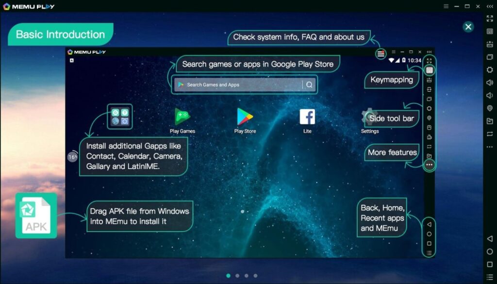 Memu est un émulateur Android gratuit pour Windows uniquement