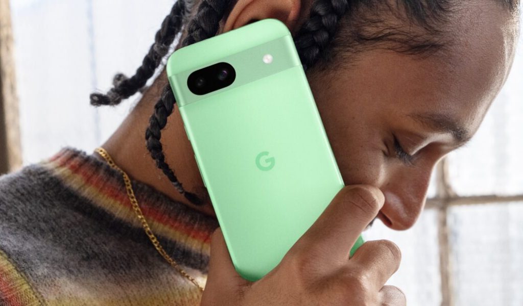 Le Google Pixel 8a en vert. // Source : Google