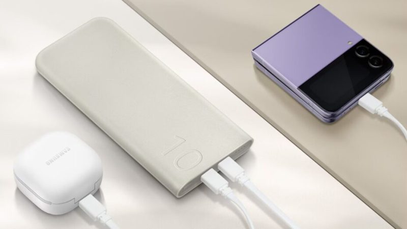 Cette batterie externe de Samsung revient à moins de 10 € grâce à une double promo