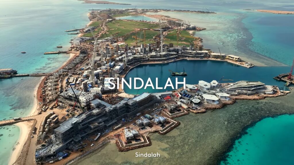 Sindalah in May 2024 // Source: YouTube / Neom