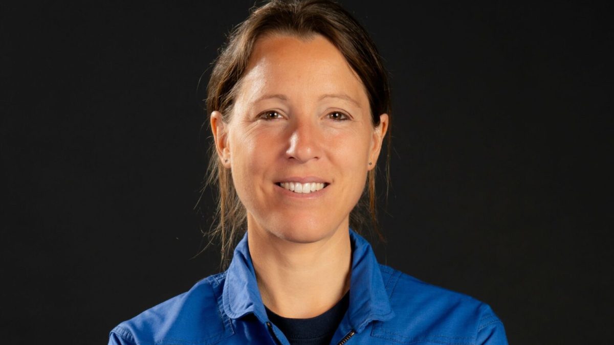 Portrait de Sophie Adenot. // Source : ESA - A. Conigli (photo recadrée)