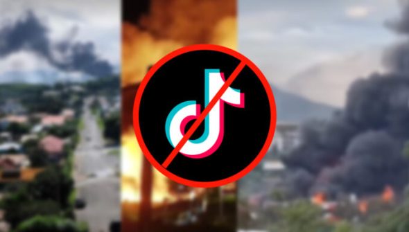 Le gouvernement reproche des ingérences étrangères à TikTok. // Source : Numerama / TikTok