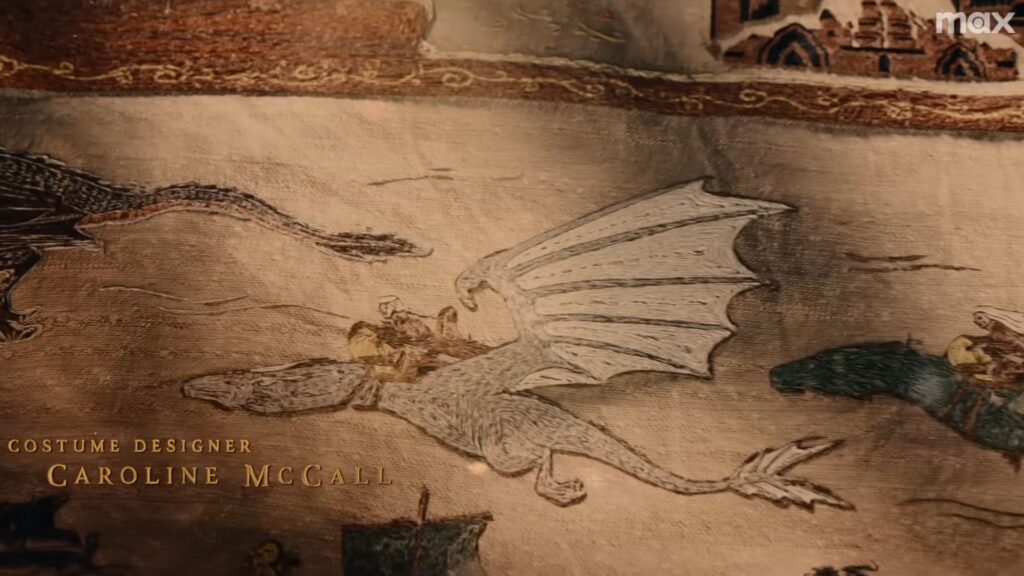 Aegon the Conqueror riding to conquer Westeros.  // Source: HBO