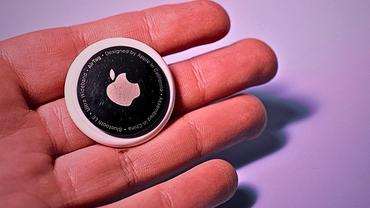 Un Apple AirTag // Source : Numerama