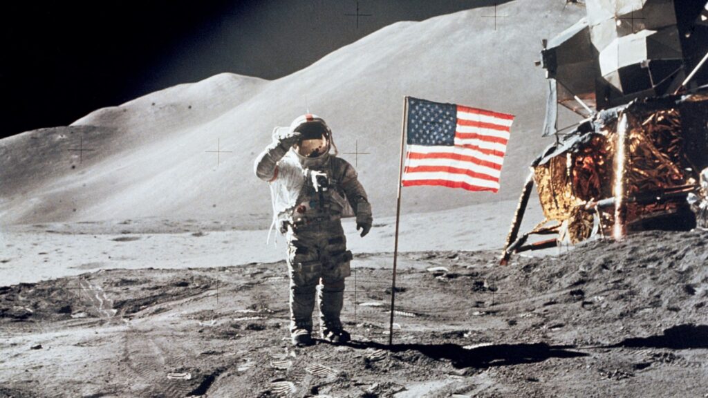 Mission Apollo 15. // Source : Flickr/CC/NASA's Marshall Space Flight Center (image recadr&eacute;e)