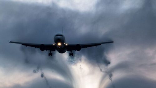 Les turbulences en avion pourraient être plus violentes à l'avenir. // Source : Tsuna72