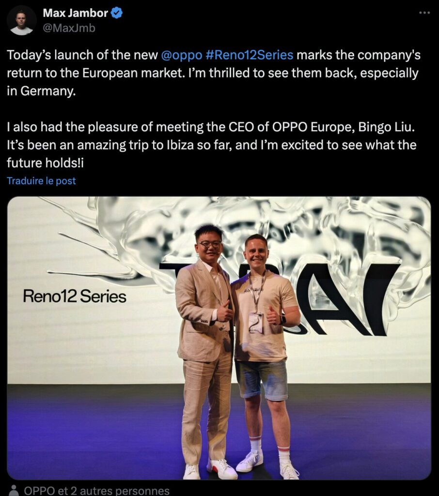 Oppo made its comeback in Europe during an event in Ibiza.