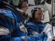 Butch Willmore et Suni Williams, les deux astronautes à bord de Starliner. // Source : NASA