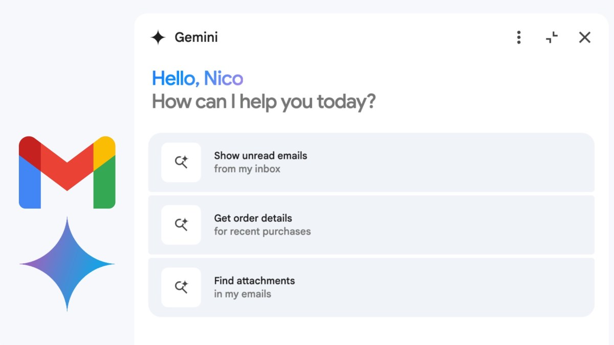 Gemini débarque dans Gmail // Source : Numerama