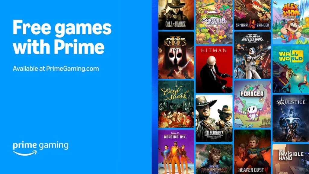Amazon Prime Gaming pendant les Prime Days 2024 // Source : Amazon
