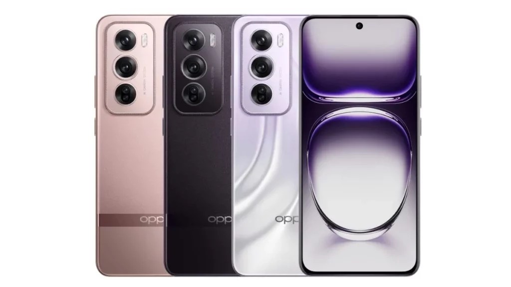 Le design du Oppo Reno 12 est conforme à ce que l'on attend d'un smartphone en 2024.