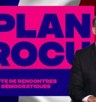 Plan Procu est critiqué pour ses liens avec Emmanuel Macron // Source : Capture d'écran et montage Numerama