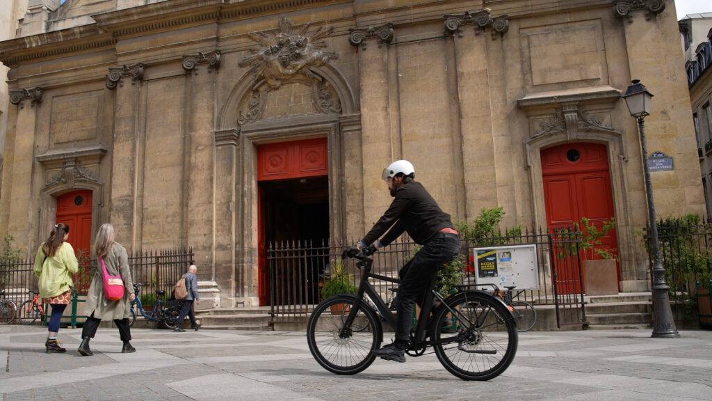 Lidl Crivit Urban E-Bike X.2 // Source : Alfred Tertrais pour Numerama