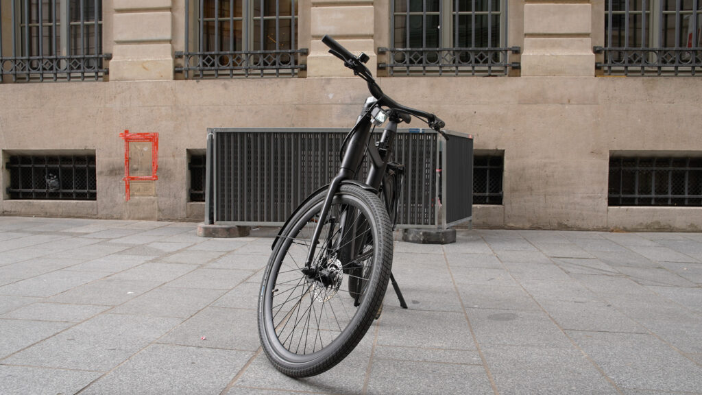 Lidl Crivit Urban E-Bike X.2 // Source : Alfred Tertrais pour Numerama