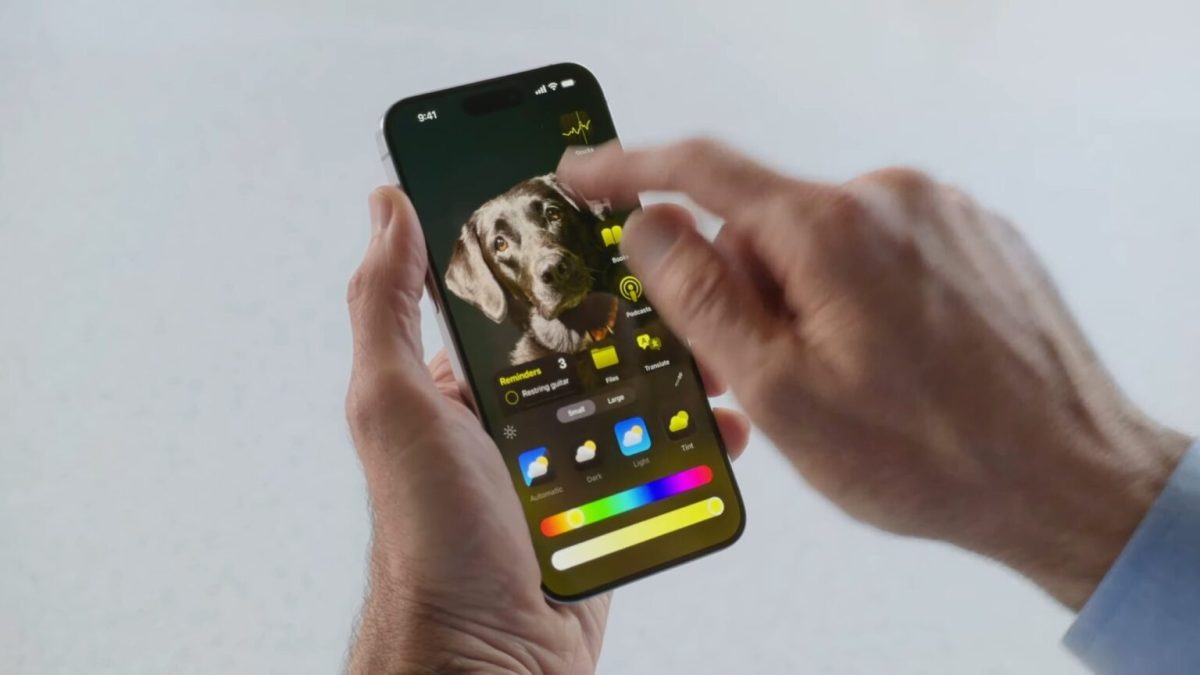 Le nouveau iOS 18 // Source : Capture d'écran Numerama