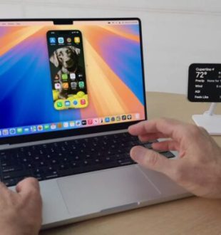 La fonction iPhone Mirroring de macOS Sequoia // Source : Capture d'écran Numerama