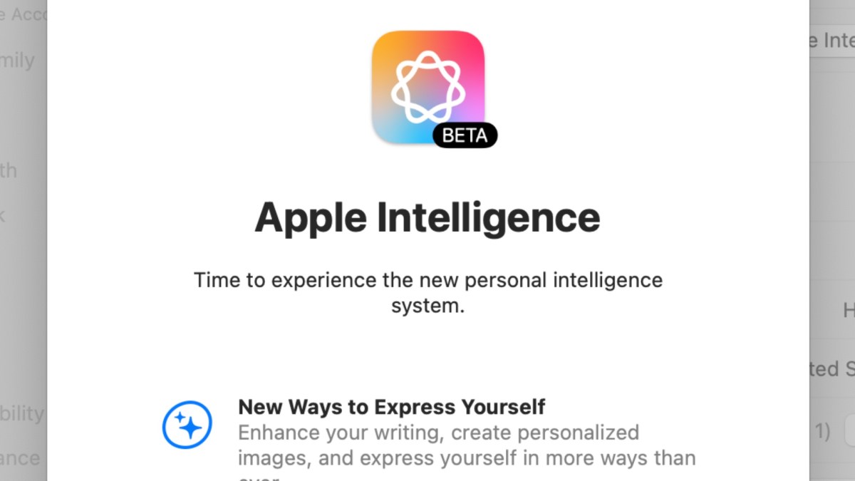 Apple Intelligence sur macOS 15.1. // Source : Numerama