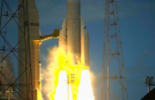 Lancement de la fusée Ariane 6. // Source : Capture d'écran YouTube ESA Extras