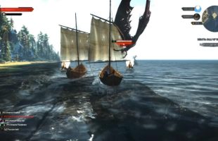 Courses de bateaux dans The Witcher 3 // Source : Nexus Mods