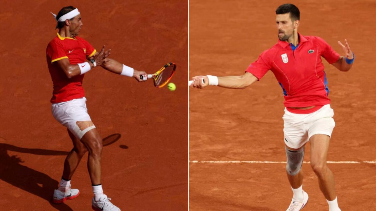 Nadal versus Djoko aux JO // Source : JO 2024