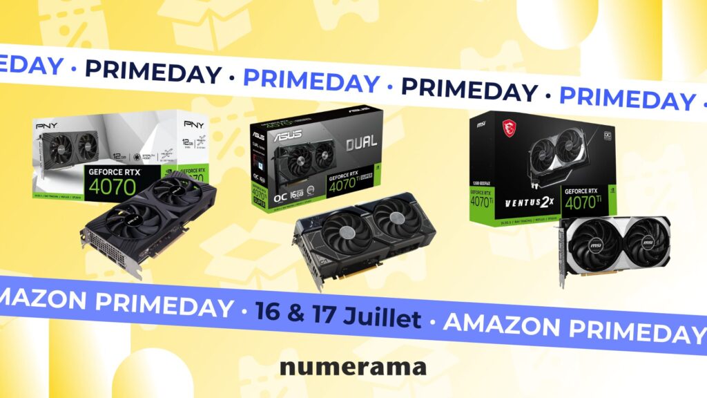 Les RTX 4070 des Prime Day