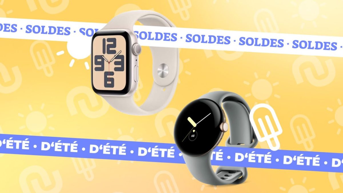 Soldes montres connectées