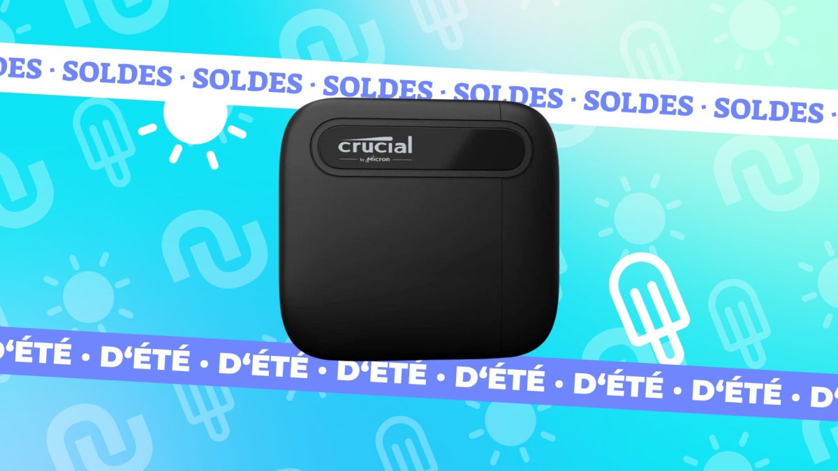 Disque dur SSD Externe Crucial 1 To en solde