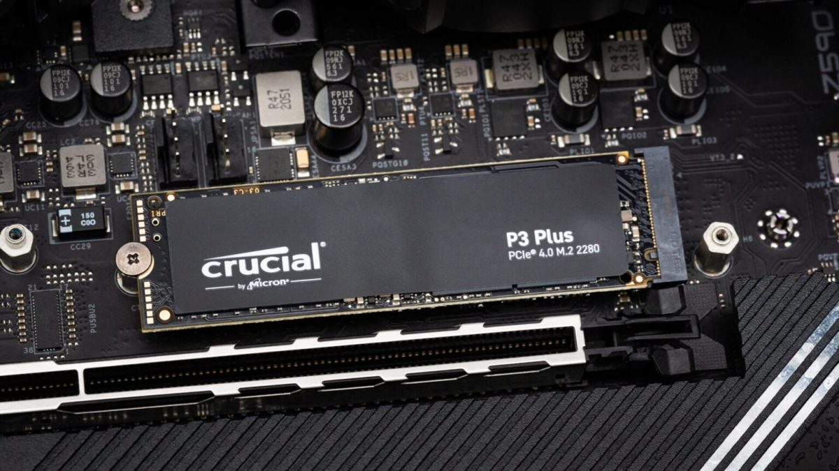 SSD P3 Plus // Source : Crucial