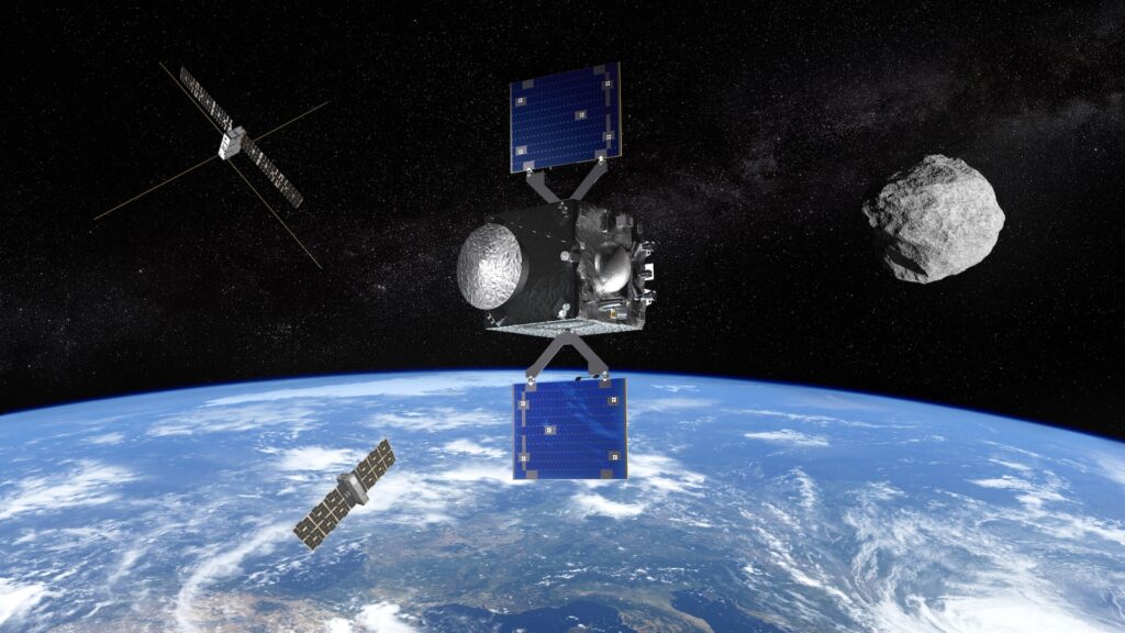 La sonde Ramses de l'ESA pour étudier Apophis // Source : ESA