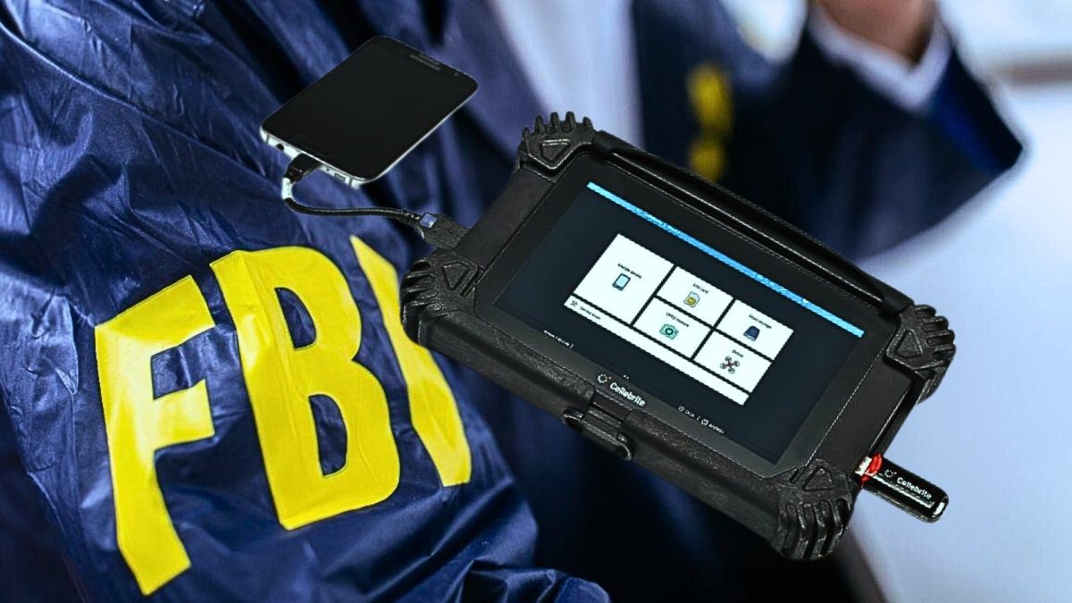 Le FBI a utilisé un appareil Cellebrite pour déverrouiller le smartphone de l'auteur des tirs contre Donald Trump. // Source : FBI / Cellebrite