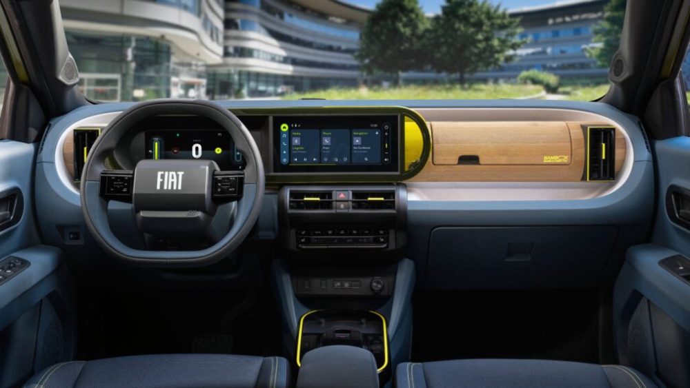 Intérieur de la Fiat Grande Panda // Source : Fiat