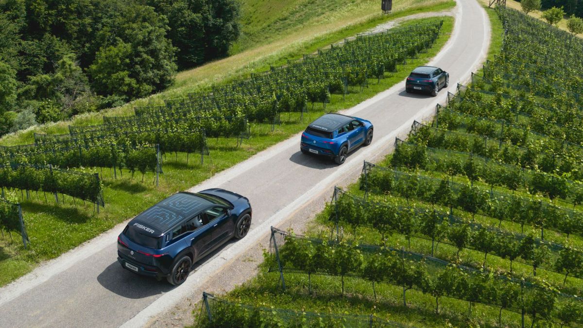 Fisker Ocean sur les routes européennes // Source : Fisker