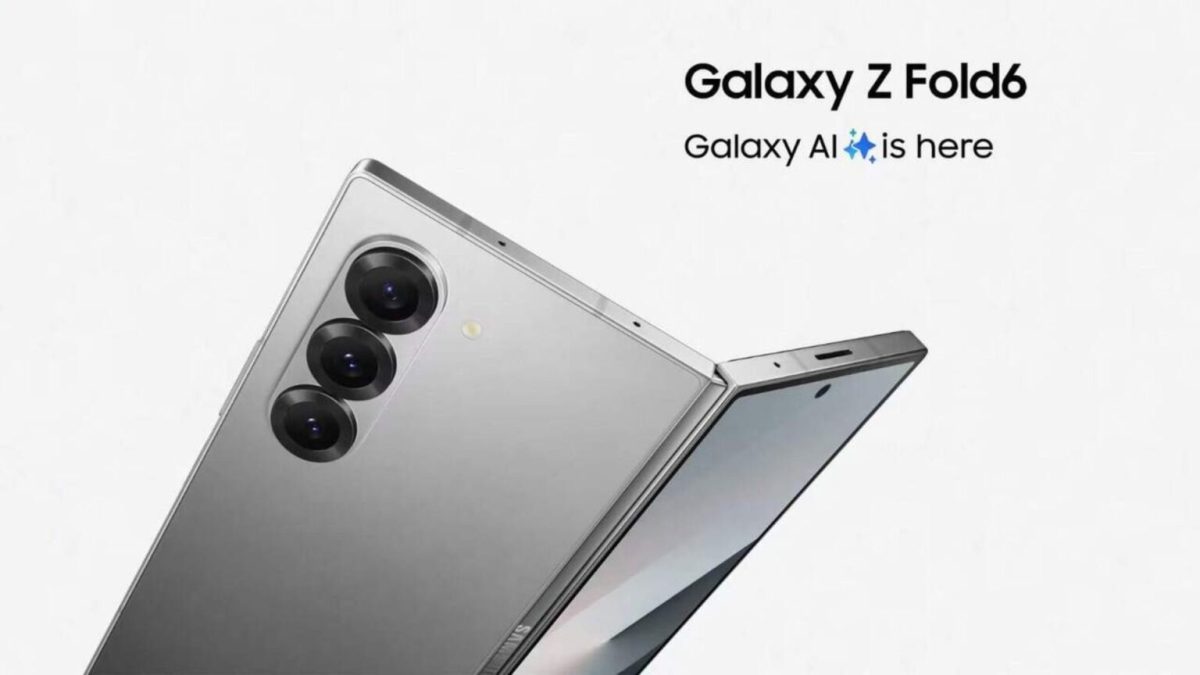 Le Samsung Galaxy Z Fold 6, d'après les fuites. // Source : Samsung