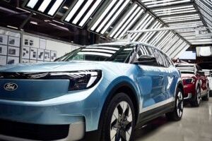 Ford Explorer en production. // Source : Ford