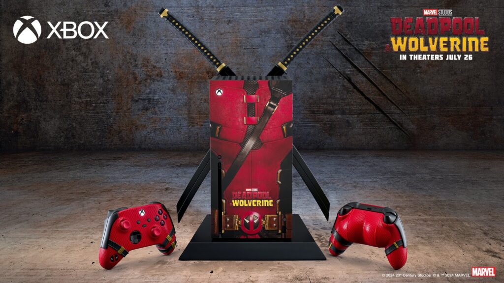 Manette Xbox à l'effigie de Deadpool // Source : Microsoft