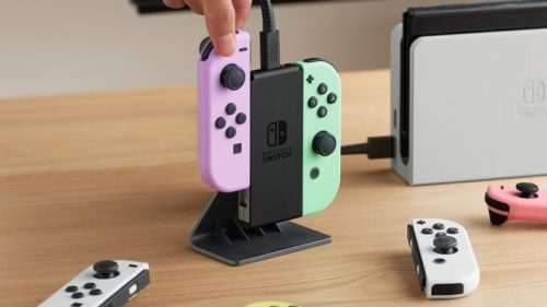 Socle de recharge pour les Joy-Con de la Switch // Source : Nintendo