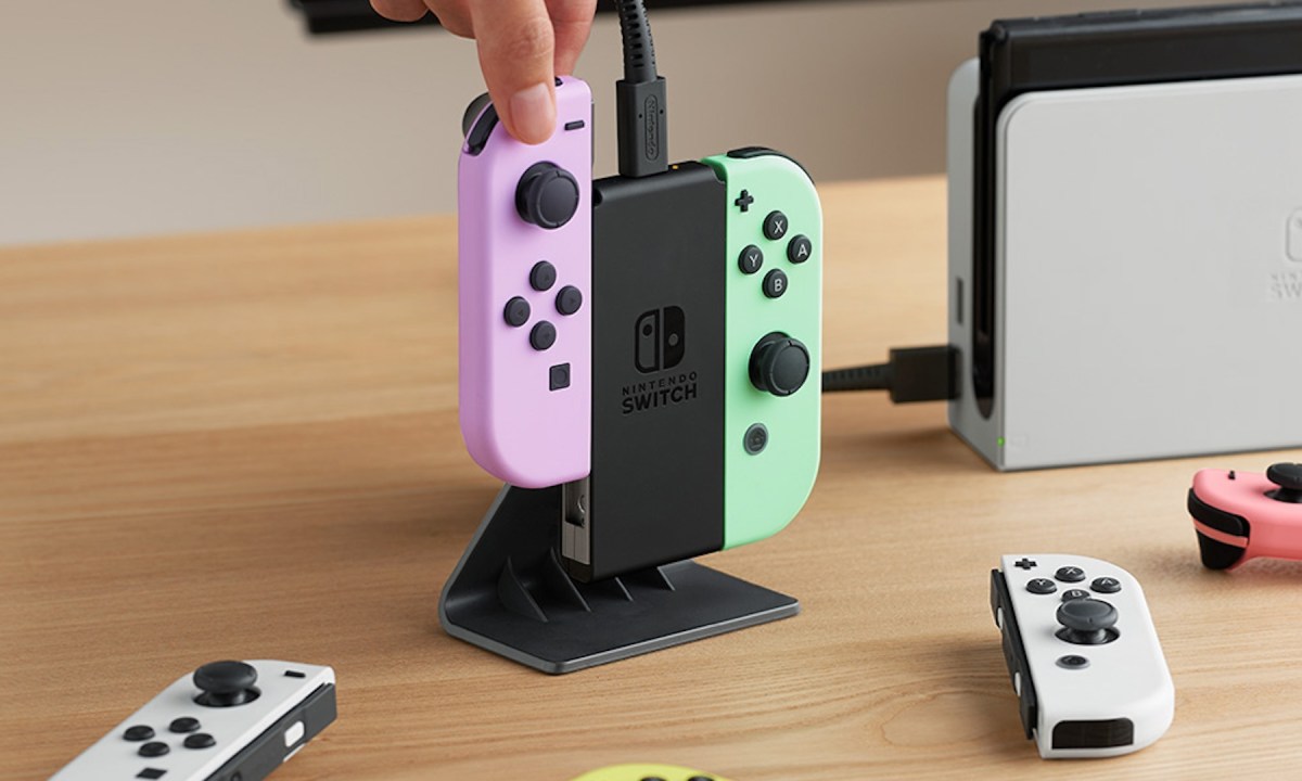 Socle de recharge pour les Joy-Con de la Switch // Source : Nintendo