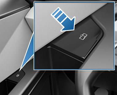 Le bouton d'ouverture des portières du Cybertruck Le bouton d'ouverture des portières du Cybertruck