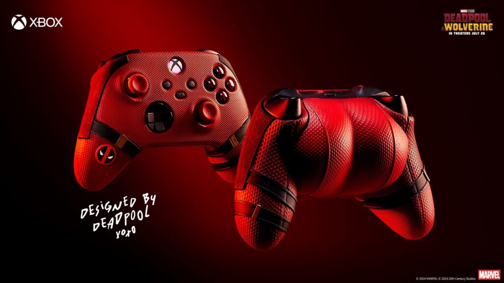 Manette Xbox à l'effigie de Deadpool // Source : Microsoft