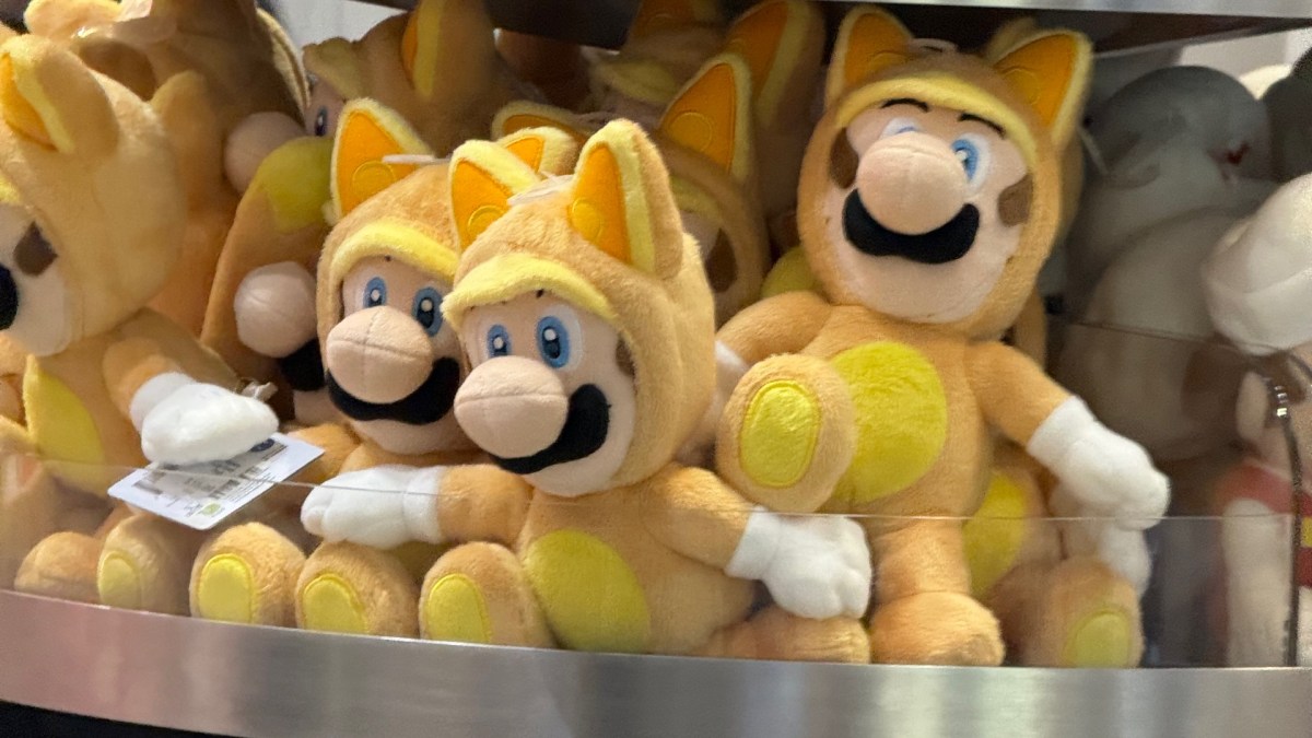 Des peluches Mario à New York. // Source : Numerama