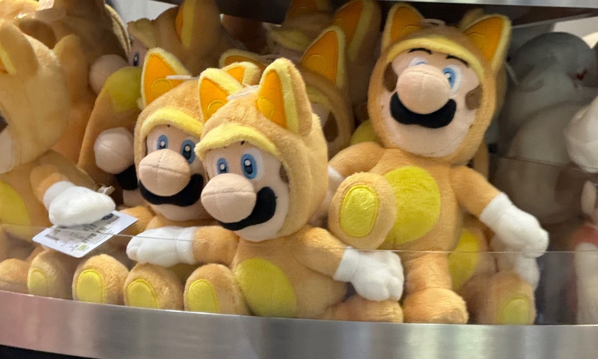 Des peluches Mario à New York. // Source : Numerama