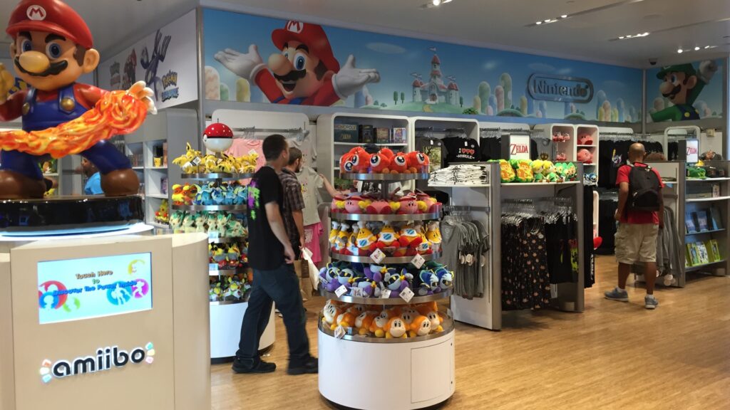 La boutique Nintendo World de New York.