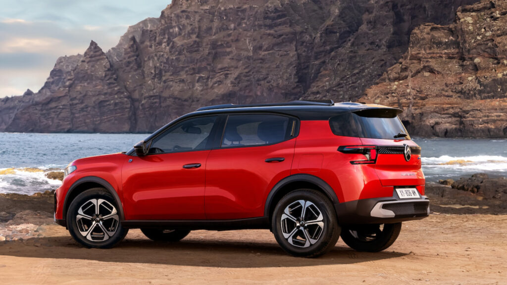 Citroën e-C3 Aircross // Source : Citroën