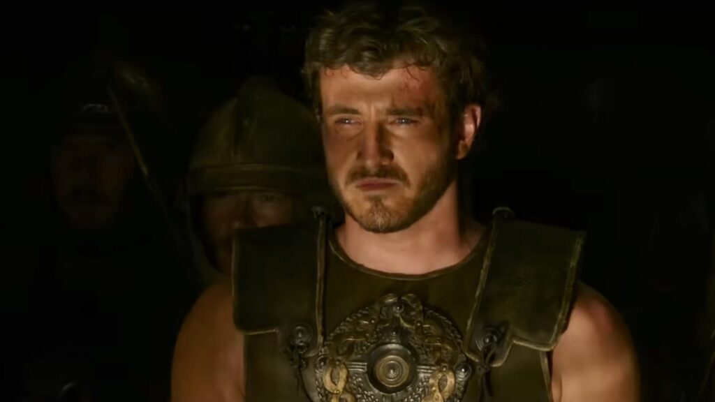 Paul Mescal dans le rôle de Lucius. // Source : Gladiator 2
